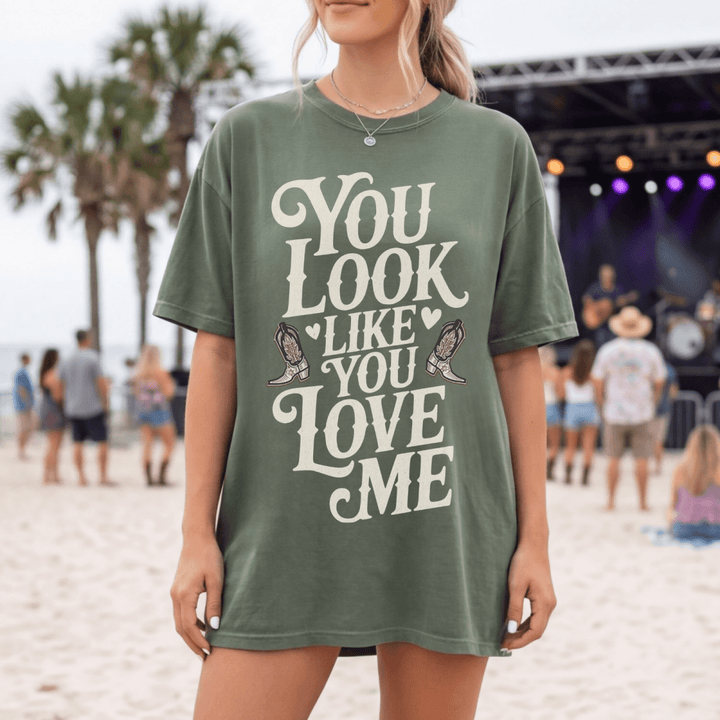 You Look Like You Love Me Concert Tee - Sunlit Funlit