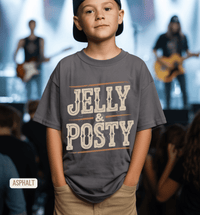 Thumbnail for Youth Jelly Posty Country Concert Tee - Sunlit Funlit | Graphic Tees for Country Concert Addicts