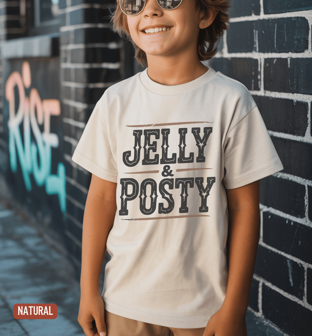 Youth Jelly Posty Country Concert Tee - Sunlit Funlit | Graphic Tees for Country Concert Addicts