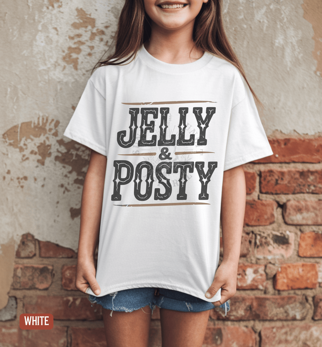 Youth Jelly Posty Country Concert Tee - Sunlit Funlit | Graphic Tees for Country Concert Addicts