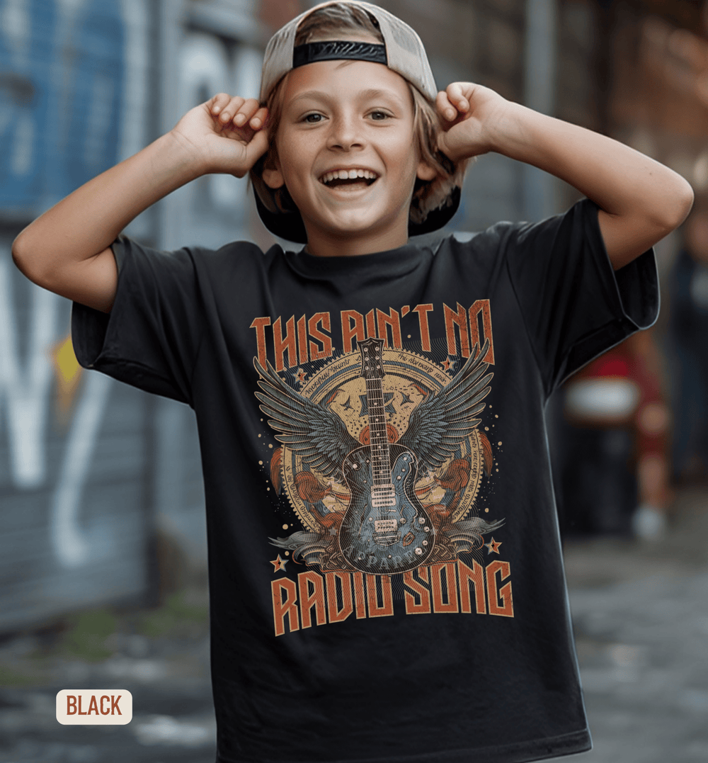 Youth Radio Song Country Concert Tee - Sunlit Funlit | Graphic Tees for Country Concert Addicts