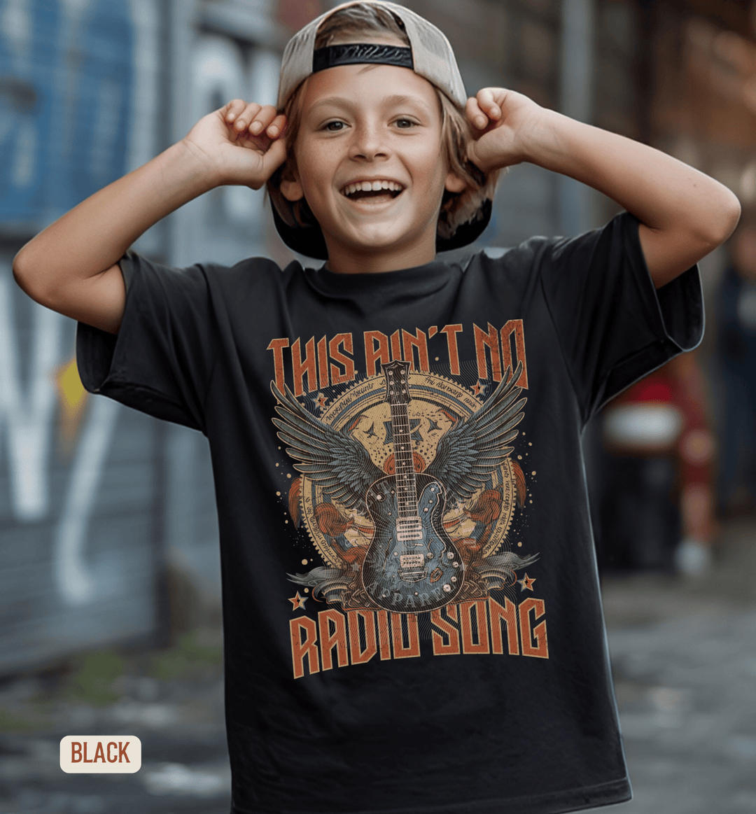 Youth Radio Song Country Concert Tee - Sunlit Funlit | Graphic Tees for Country Concert Addicts