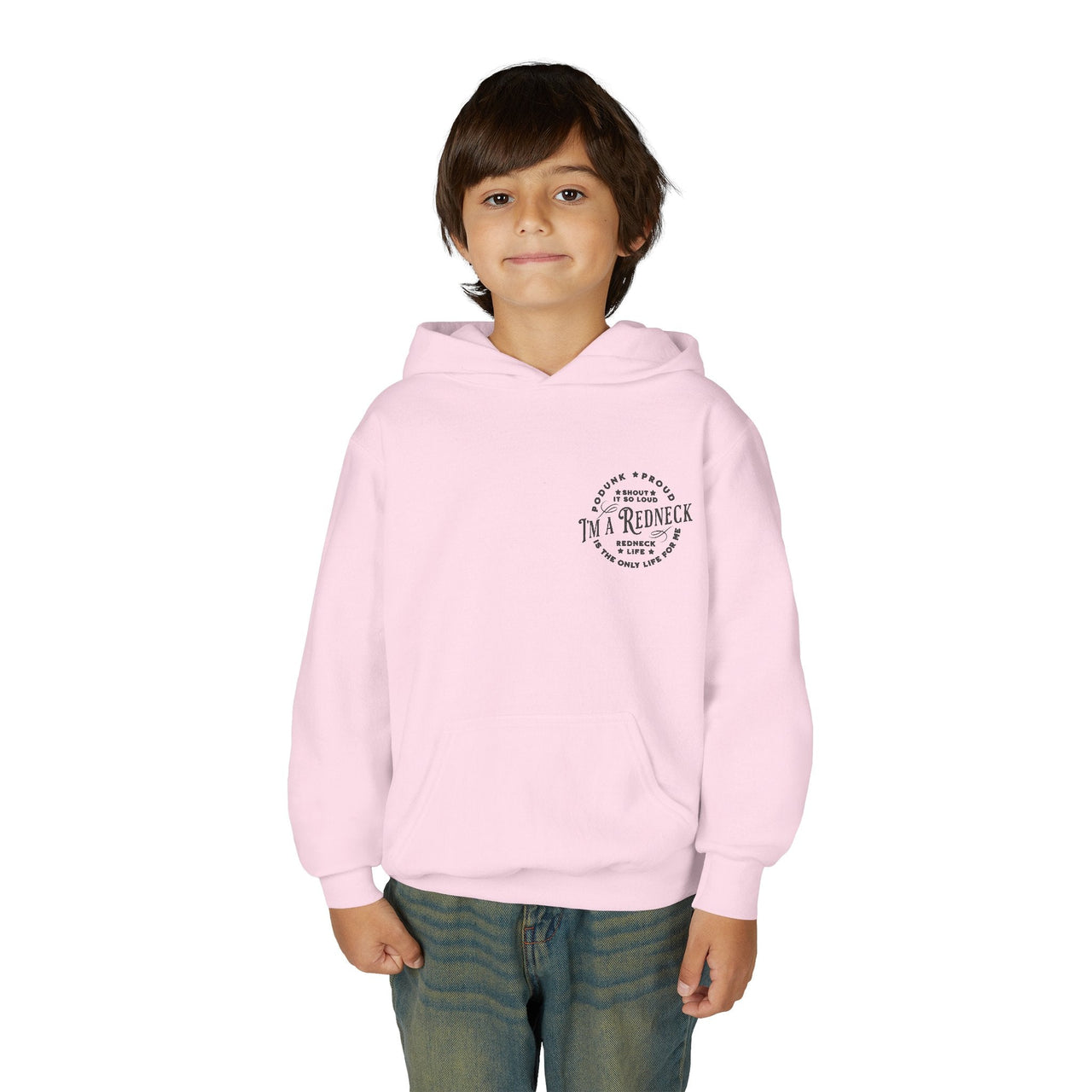 Youth Redneck Life Country Concert Hoodie - Sunlit Funlit | Graphic Tees for Country Concert Addicts