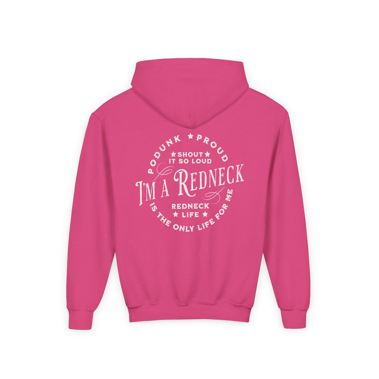 Youth Redneck Life Country Concert Hoodie - Sunlit Funlit | Graphic Tees for Country Concert Addicts