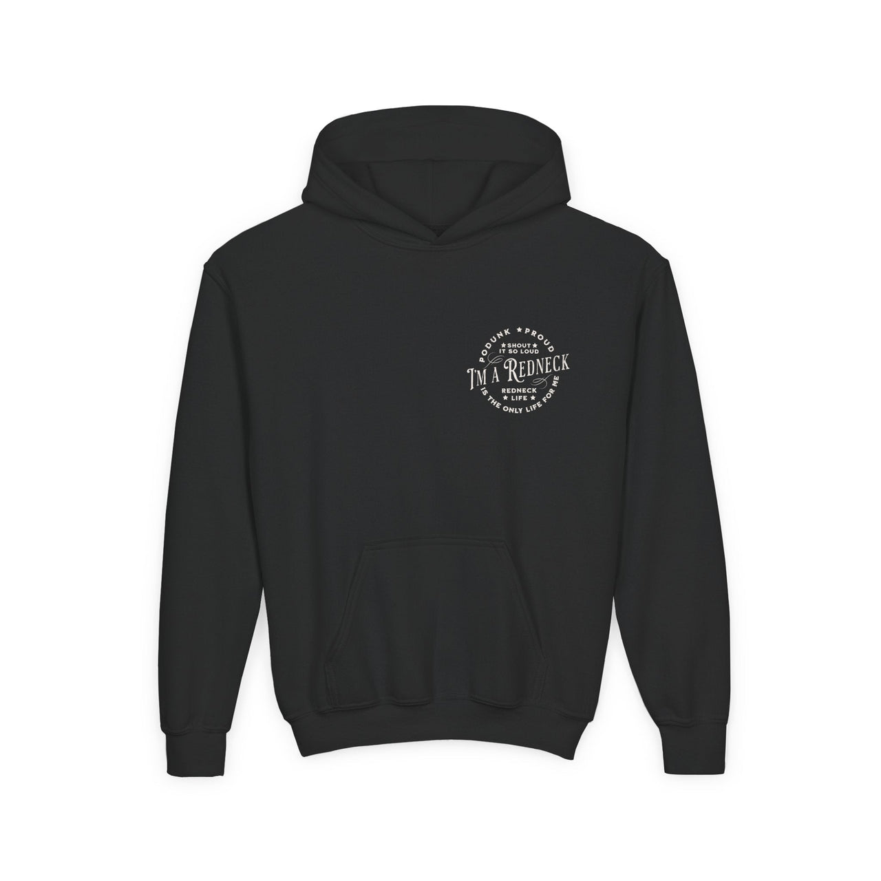 Youth Redneck Life Country Concert Hoodie - Sunlit Funlit | Graphic Tees for Country Concert Addicts
