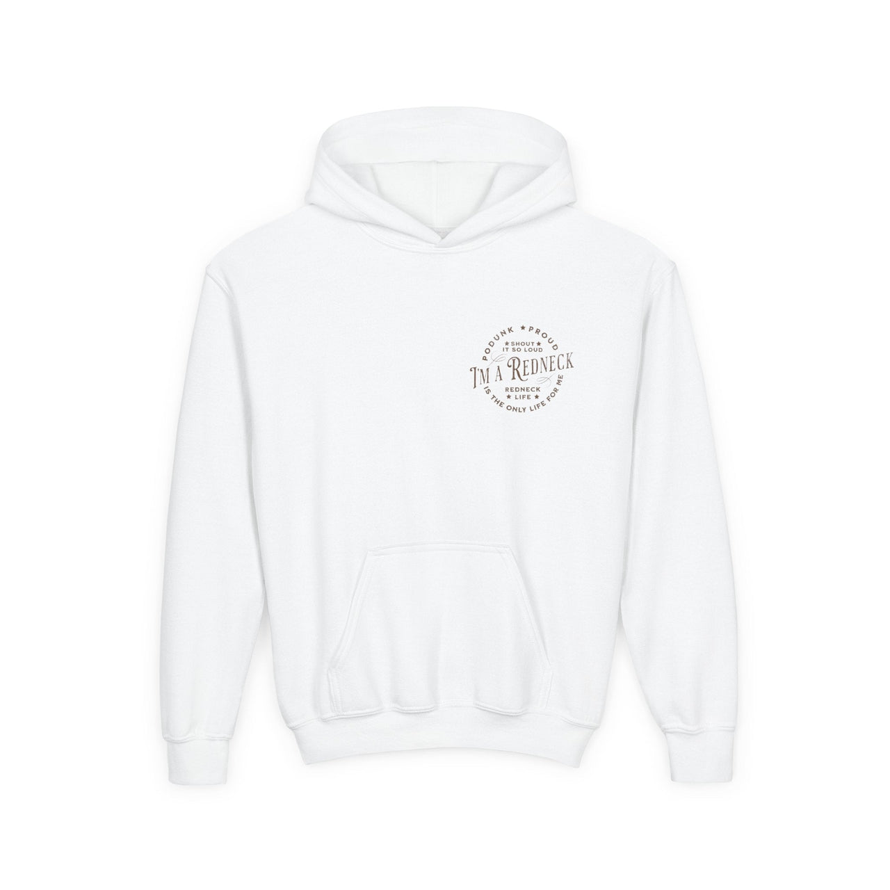 Youth Redneck Life Country Concert Hoodie - Sunlit Funlit | Graphic Tees for Country Concert Addicts