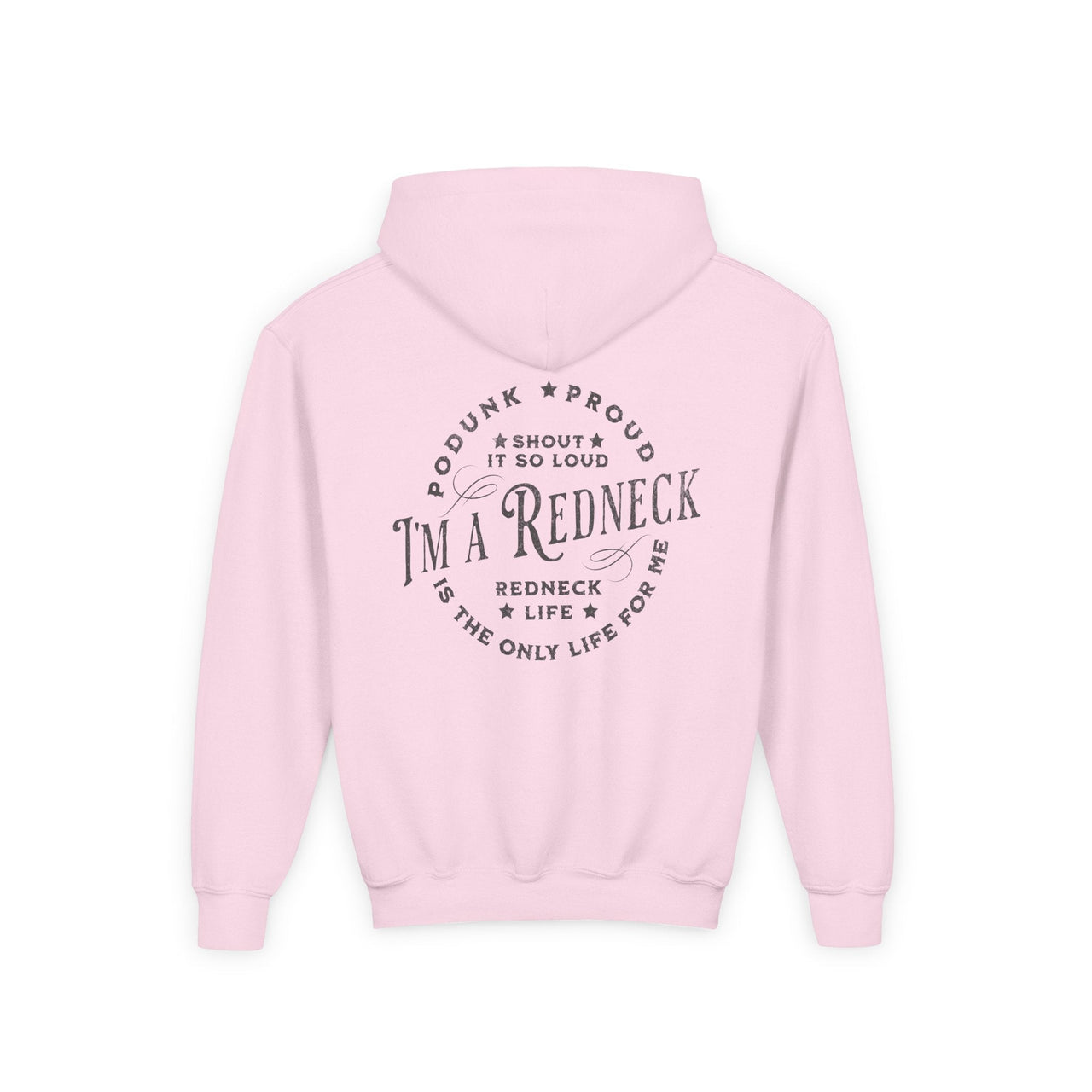 Youth Redneck Life Country Concert Hoodie - Sunlit Funlit | Graphic Tees for Country Concert Addicts
