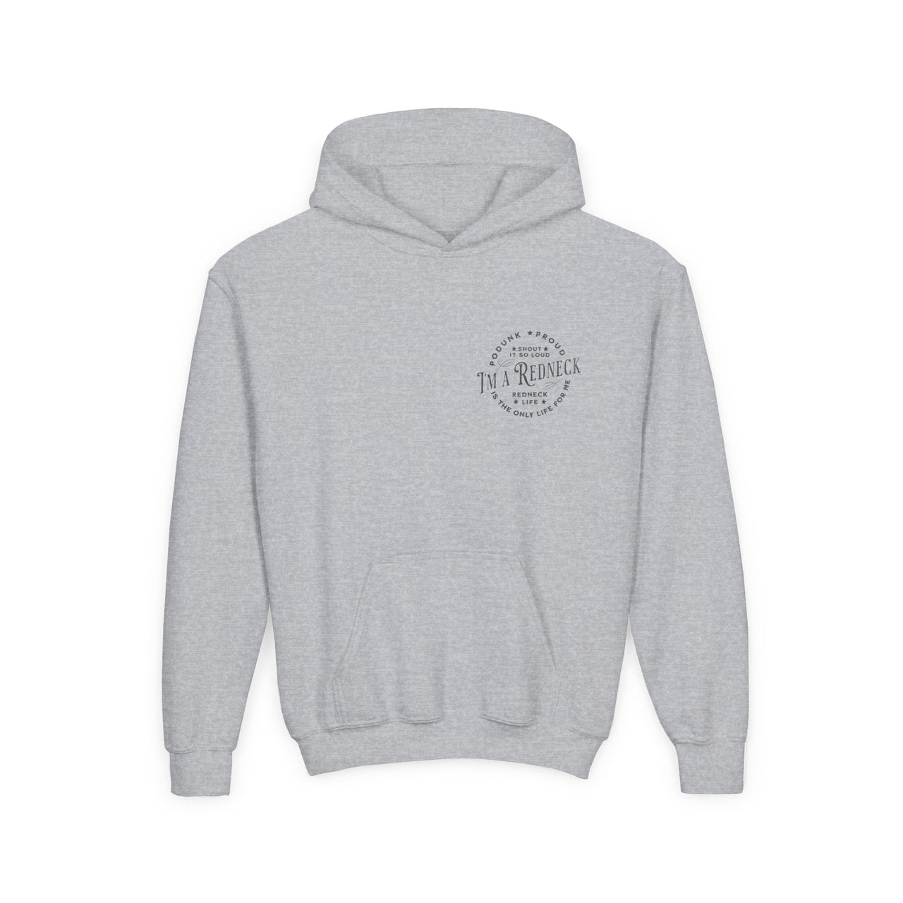 Youth Redneck Life Country Concert Hoodie - Sunlit Funlit | Graphic Tees for Country Concert Addicts