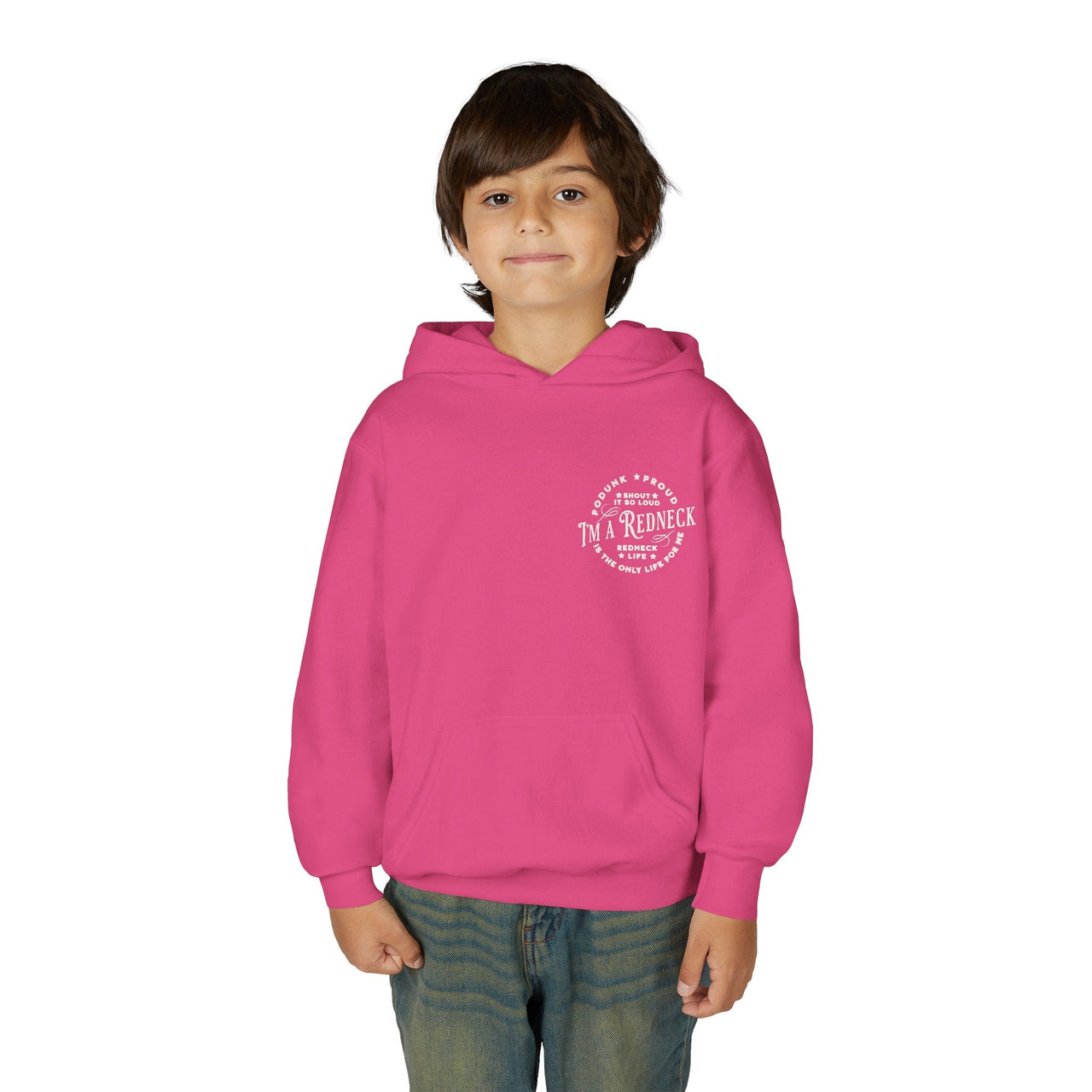 Youth Redneck Life Country Concert Hoodie - Sunlit Funlit | Graphic Tees for Country Concert Addicts