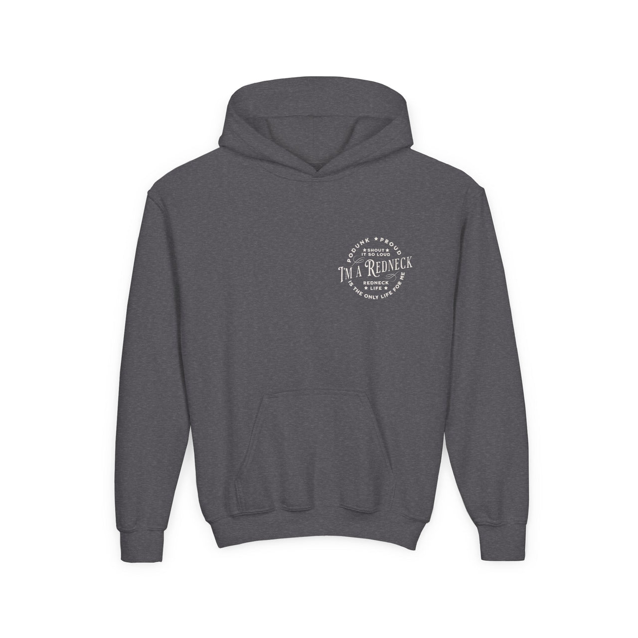 Youth Redneck Life Country Concert Hoodie - Sunlit Funlit | Graphic Tees for Country Concert Addicts