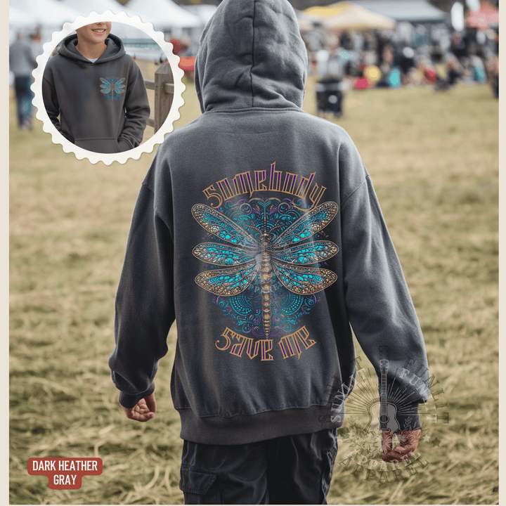 Youth Somebody Save Me Country Concert Hoodie - Sunlit Funlit | Graphic Tees for Country Concert Addicts