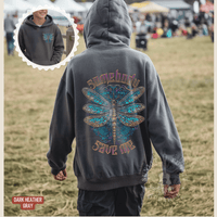 Thumbnail for Youth Somebody Save Me Country Concert Hoodie - Sunlit Funlit | Graphic Tees for Country Concert Addicts
