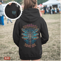 Thumbnail for Youth Somebody Save Me Country Concert Hoodie - Sunlit Funlit | Graphic Tees for Country Concert Addicts