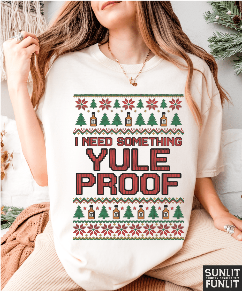 Yule Proof Funny Christmas Tee