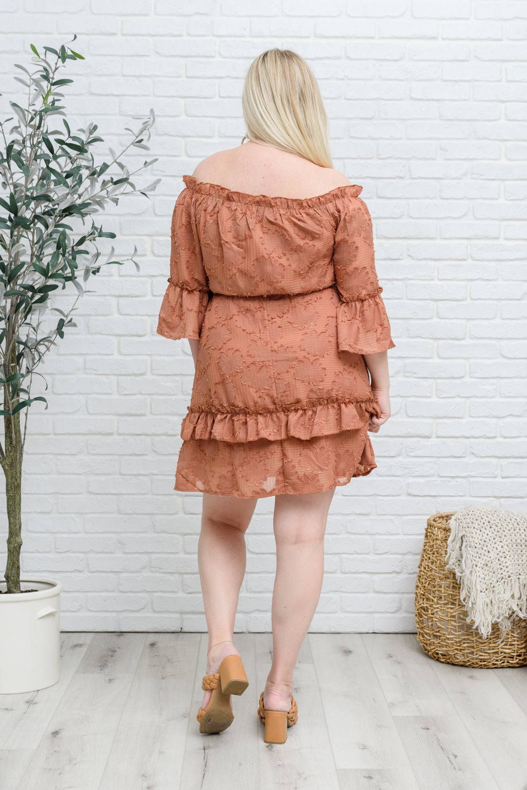 Hello, Goodbye Ruffle Dress