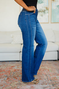 Thumbnail for Addison Mid Rise Straight Jeans