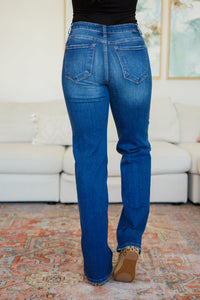 Thumbnail for Addison Mid Rise Straight Jeans