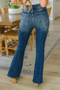 Thumbnail for Carina High Rise Vintage Wash Flare Jeans