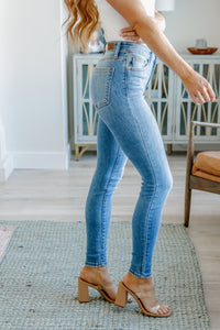 Thumbnail for Catherine Mid Rise Vintage Skinny Jeans