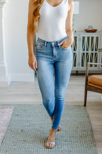 Thumbnail for Catherine Mid Rise Vintage Skinny Jeans