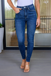 Thumbnail for Cora High Rise Control Top Skinny Jeans