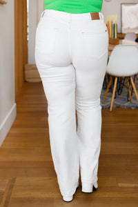 Thumbnail for Diana Straight Leg Jeans In White