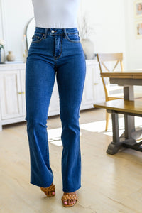 Thumbnail for Francine High Rise Tummy Control Flared Jeans