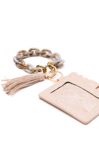 Thumbnail for Hold Onto You Wristlet Wallet in Cream