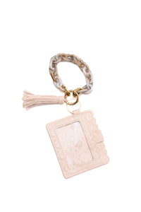 Thumbnail for Hold Onto You Wristlet Wallet in Cream