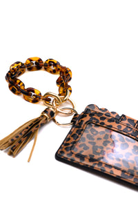 Thumbnail for Hold Onto You Wristlet Wallet in Leopard