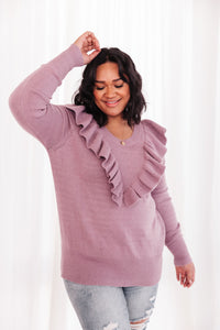 Thumbnail for I Choose You Sweater in Purple