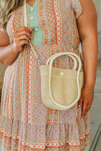 Thumbnail for Lead the Way Woven Bucket Bag