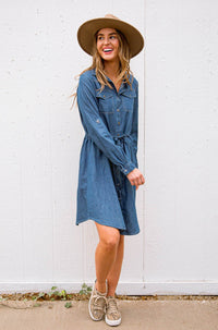 Thumbnail for Midwest Denim Dress