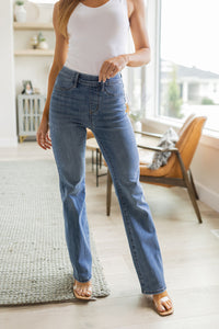 Thumbnail for Paula High Rise Pull On Slim Bootcut