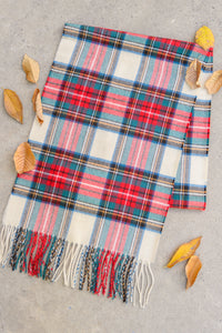 Thumbnail for Soft As Can Be Traditional Plaid Scarf