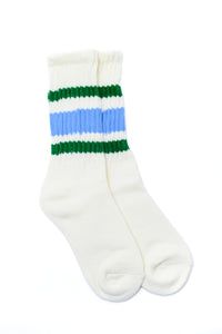 Thumbnail for World's Best Dad Socks in Green and Blue