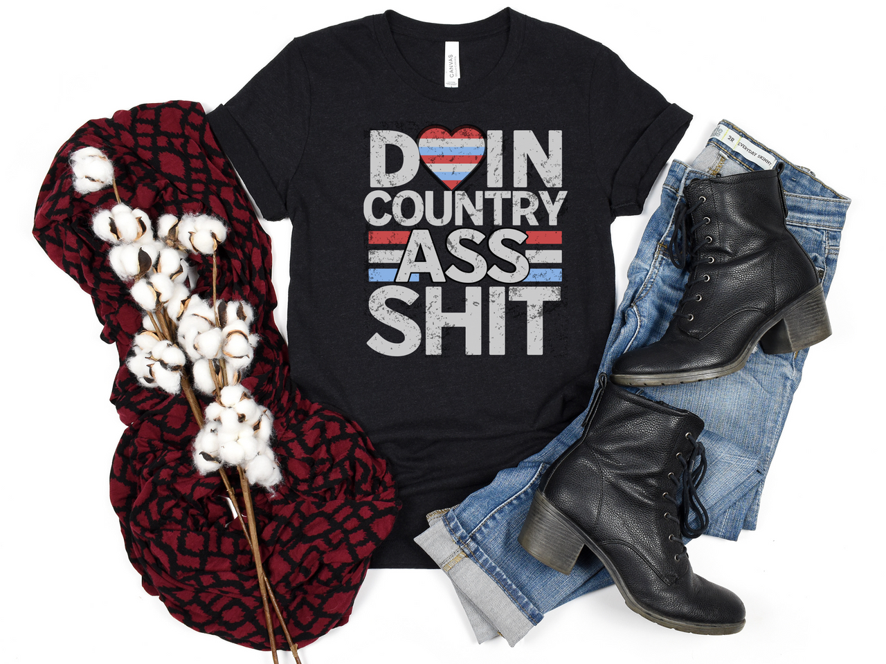 Doin Country A$$ Sh*t | Country Concert Tee | Country Music Shirts