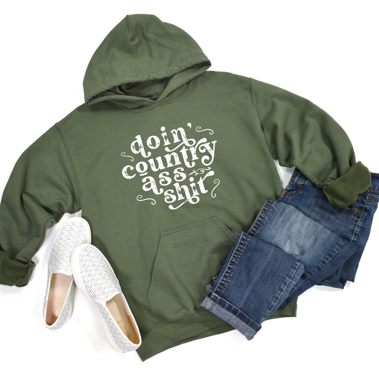 Country Ass Shit Country Hoodie Sweatshirt