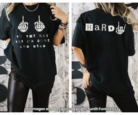 Thumbnail for Hardy Concert Shirt | Sold Out Song (reverse graphics)