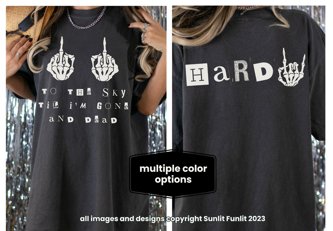 Hardy Concert Shirt | Sold Out Song (reverse graphics)