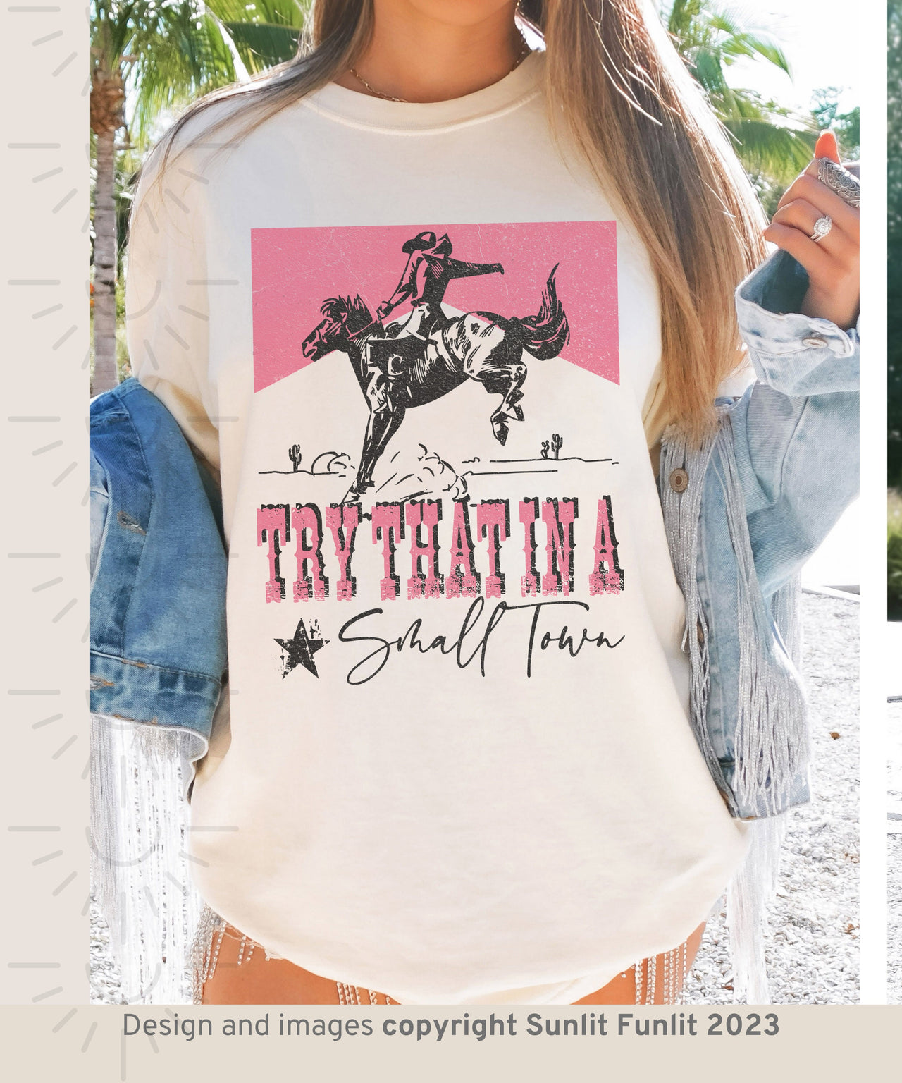 Try That Small Town Shirt |  Country Concert Graphic Tees