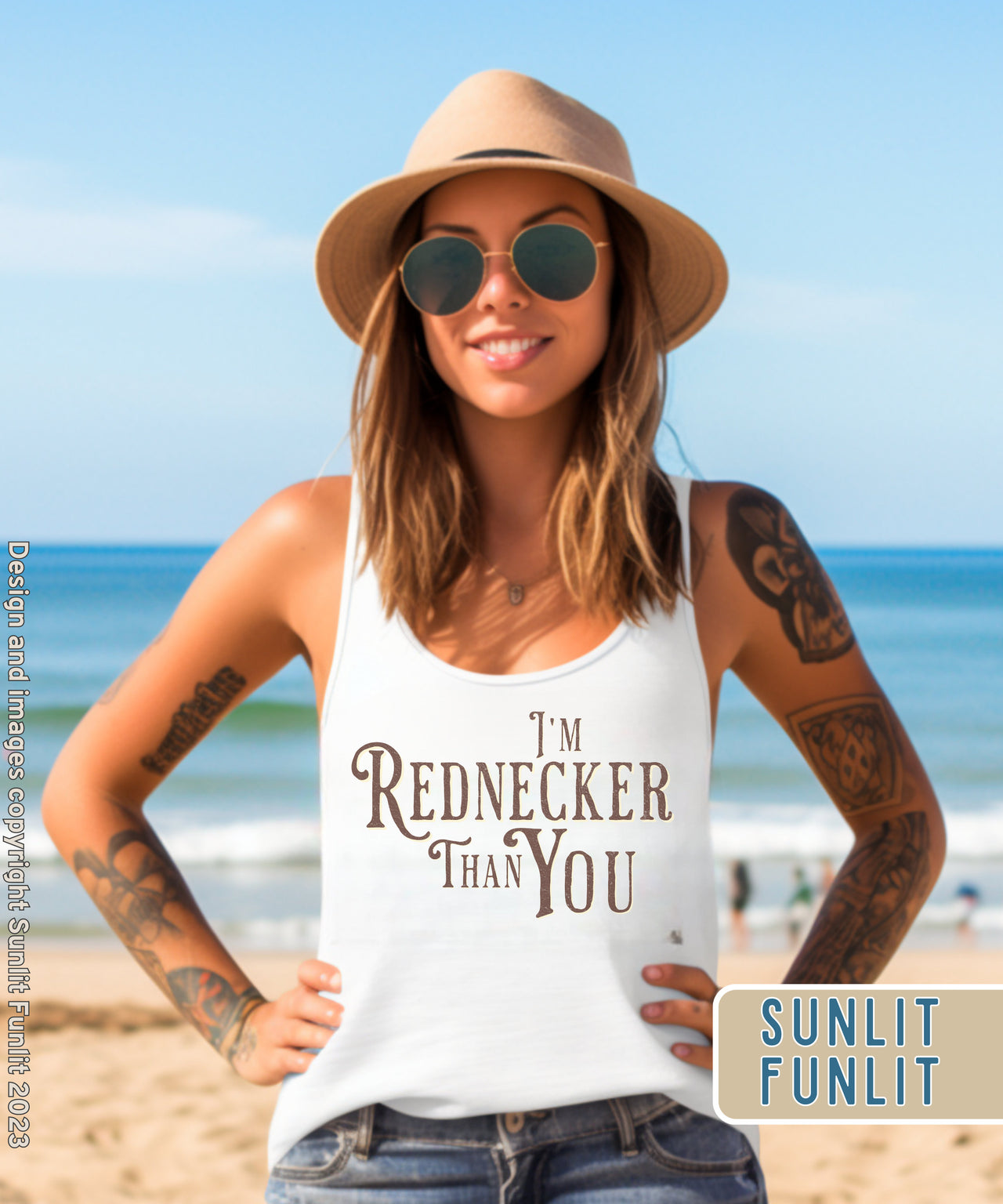 Country Concert Rednecker Than You  | Graphic Tank Top