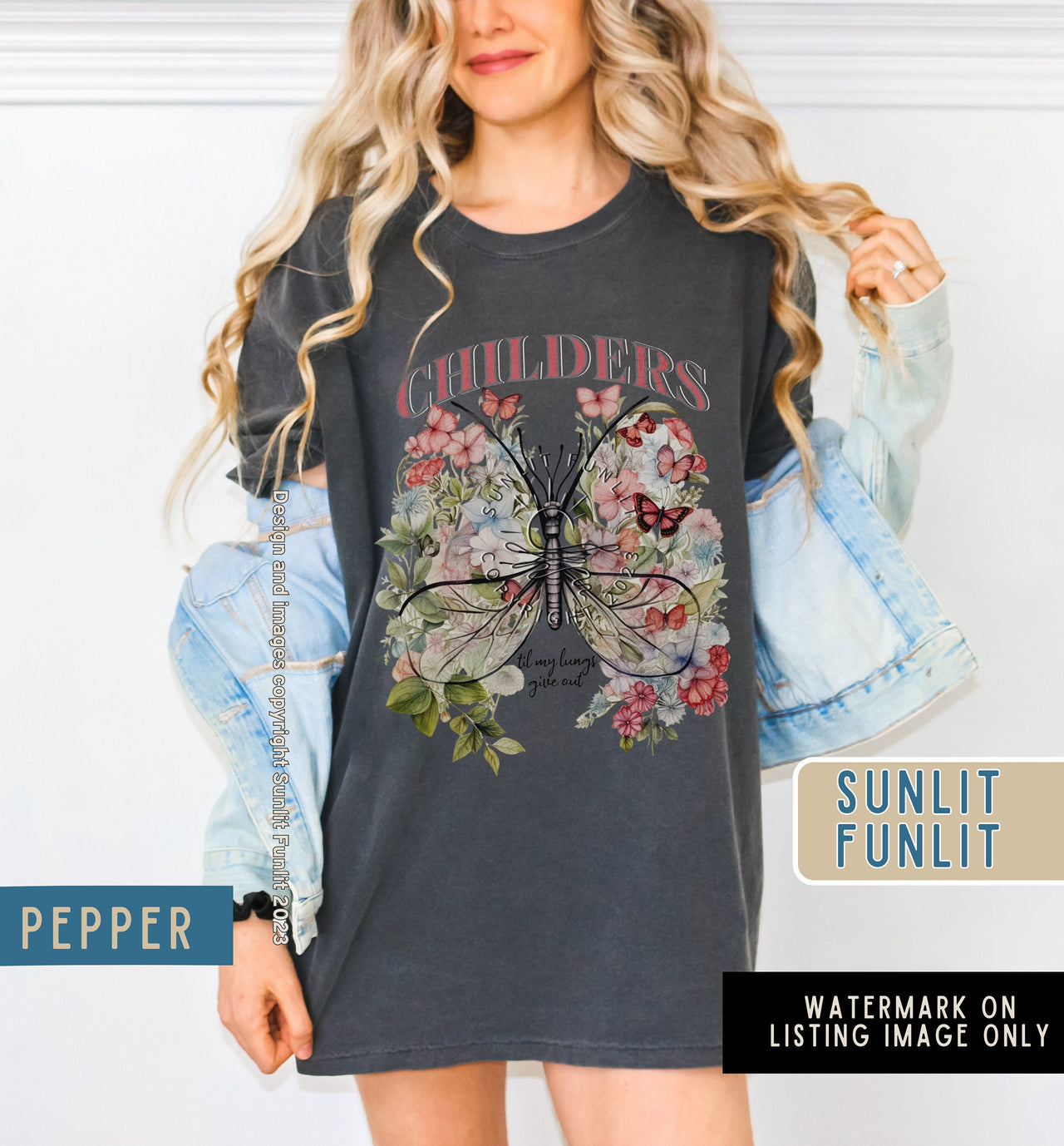 Tyler Childers Shirt, Childers Apparel All Your Lyrics T Shirt, Comfort Colors Country Music Shirt, Country Concert Tee, Oversized Tshirt - SunlitFunlit