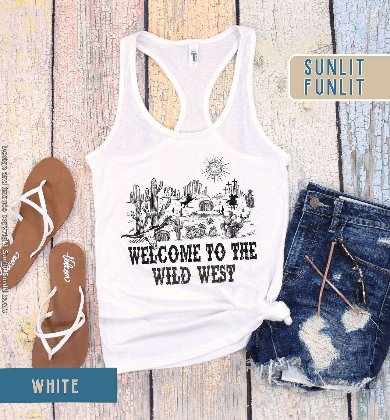 Western Tank Top | Wild West Country Tank