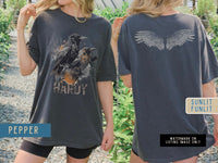 Thumbnail for Hardy Shirt for Concert | Mockingbird and the Crow | Two Sided Tee - SunlitFunlit