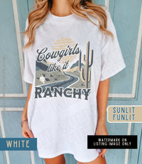 Thumbnail for Cowgirl Tshirt Comfort Colors, Cowgirl Tshirt Dress, Long Live Cowgirls Theme, Yellowstone T Shirts for Women, Funny Howdy Western Graphic - SunlitFunlit