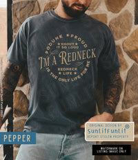 Thumbnail for Country Music Shirt For Him, The Redneck Song Lyrics Shirt