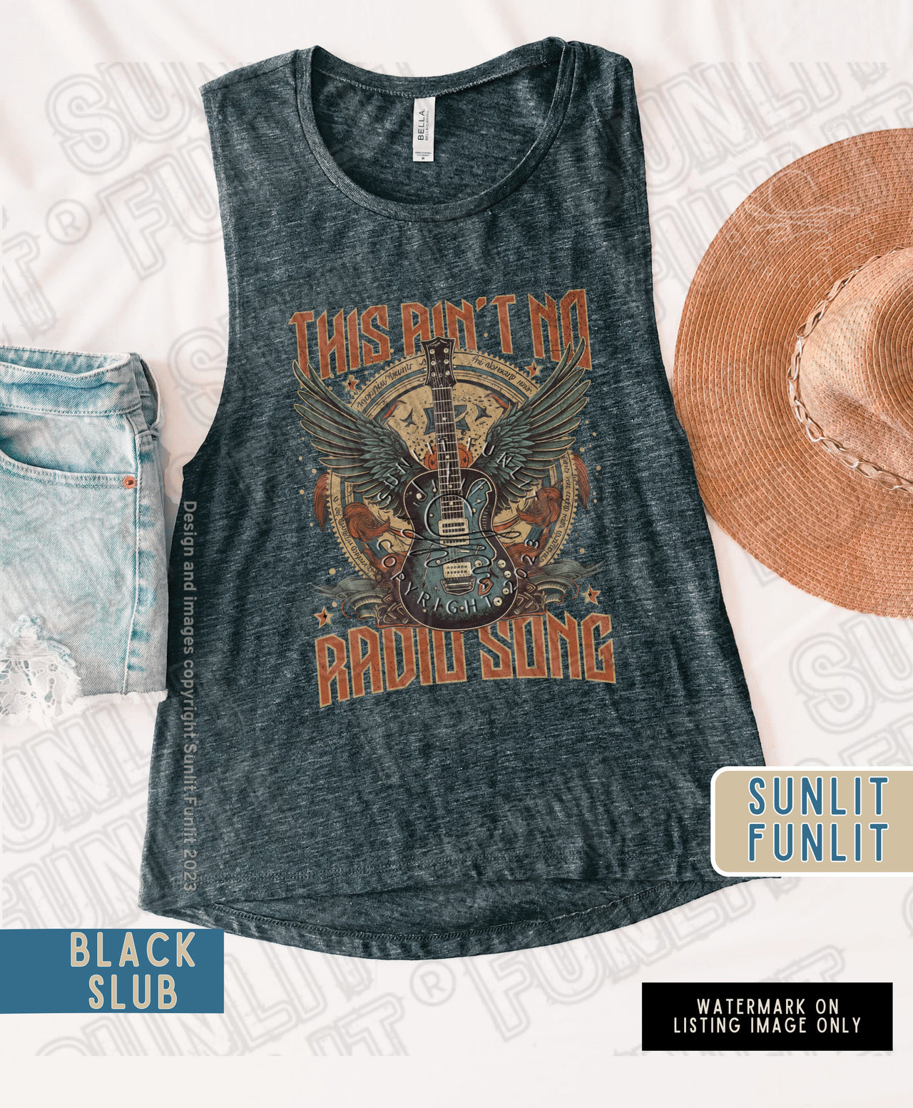 Hardy Tank Top for Women, Country Music Shirt, Music Tshirts Hardy Shirt For Concert, Country Concert Outfit, Vintage Inspired Tank - SunlitFunlit