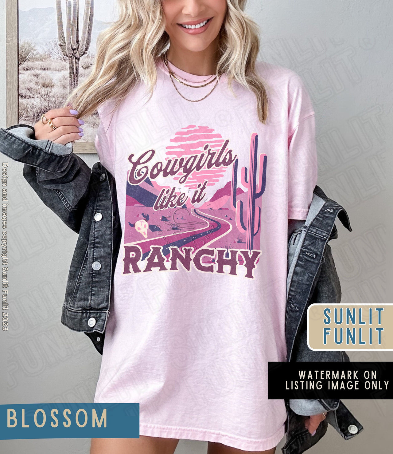 Cowgirl Tshirt Comfort Colors, Cowgirl Tshirt Dress, Long Live Cowgirls Theme, Yellowstone T Shirts for Women, Funny Howdy Western Graphic - SunlitFunlit