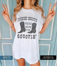 Thumbnail for Country Concert Shirt Dress, Country Music Tshirt Outfit, Boot Scootin Comfort Colors Distressed Vintage-Inspired Retro Western Graphic Tee - SunlitFunlit